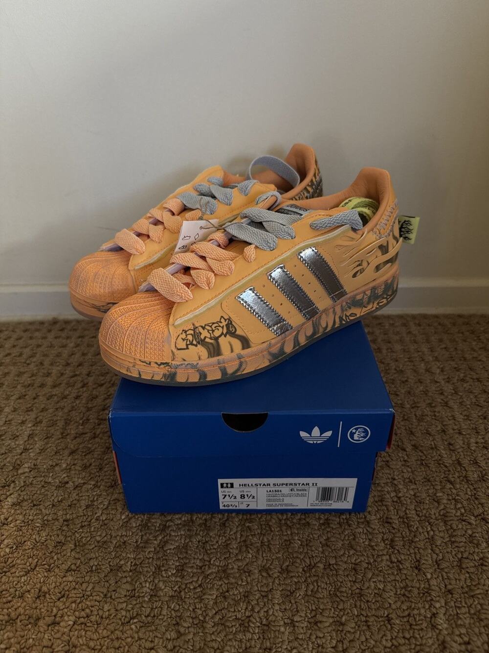 Hellstar x adidas Superstar
